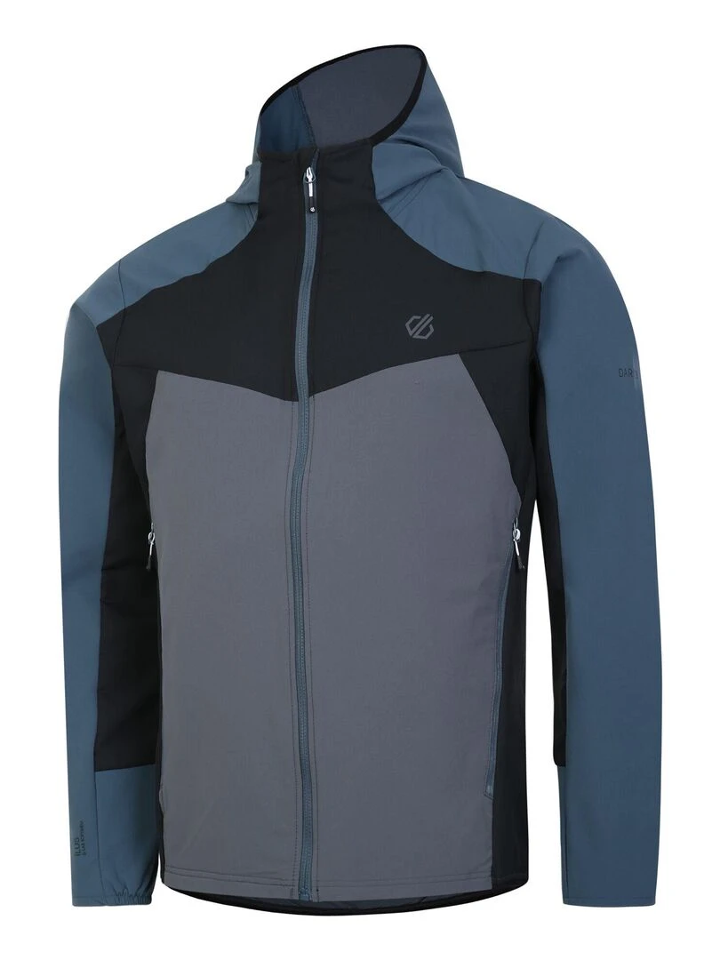 Dare 2B   Veste softshell LATITUDINAL   Bleu Noir Gris