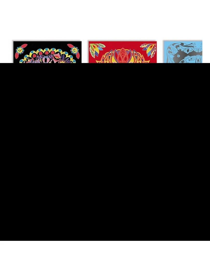 Scratch Art Mandalas Animaux   N/A