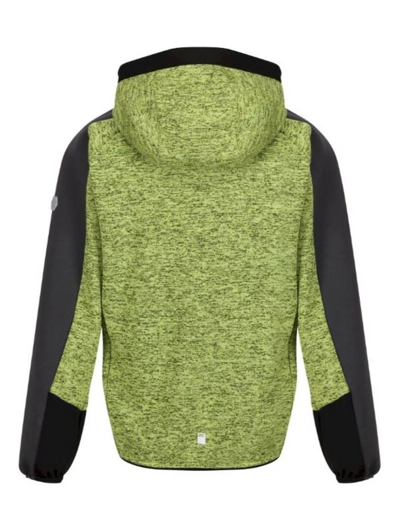 Regatta Veste à capuche DISSOLVER Noir Gris Noir