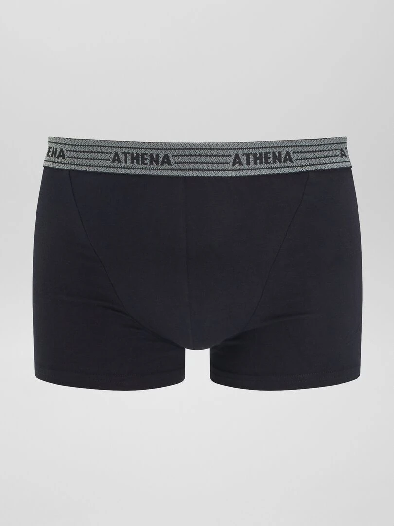 Lot de 4 boxers 'Athena'   noir/bleu