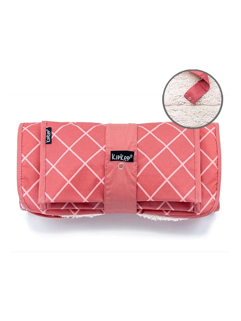 Set à langer nomade en Sherpa Dusty Clay Rose