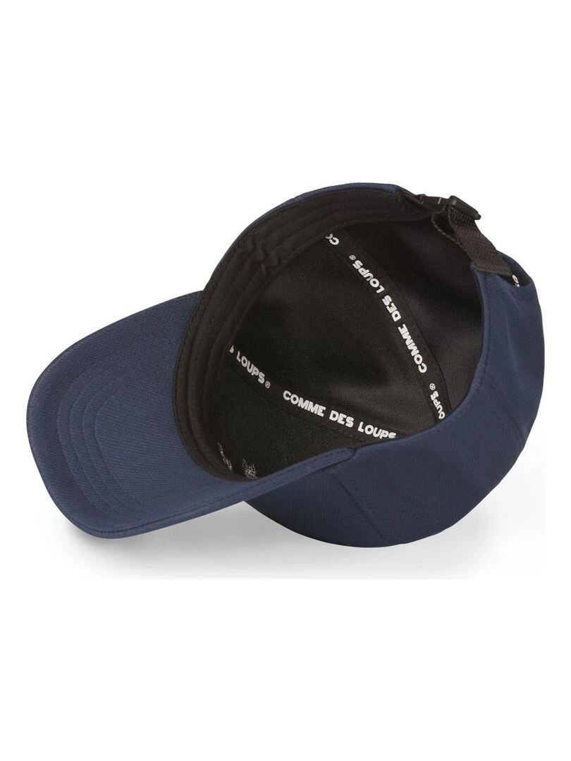 Casquette à carreaux en coton Maille Comme Des Loups   Bleu