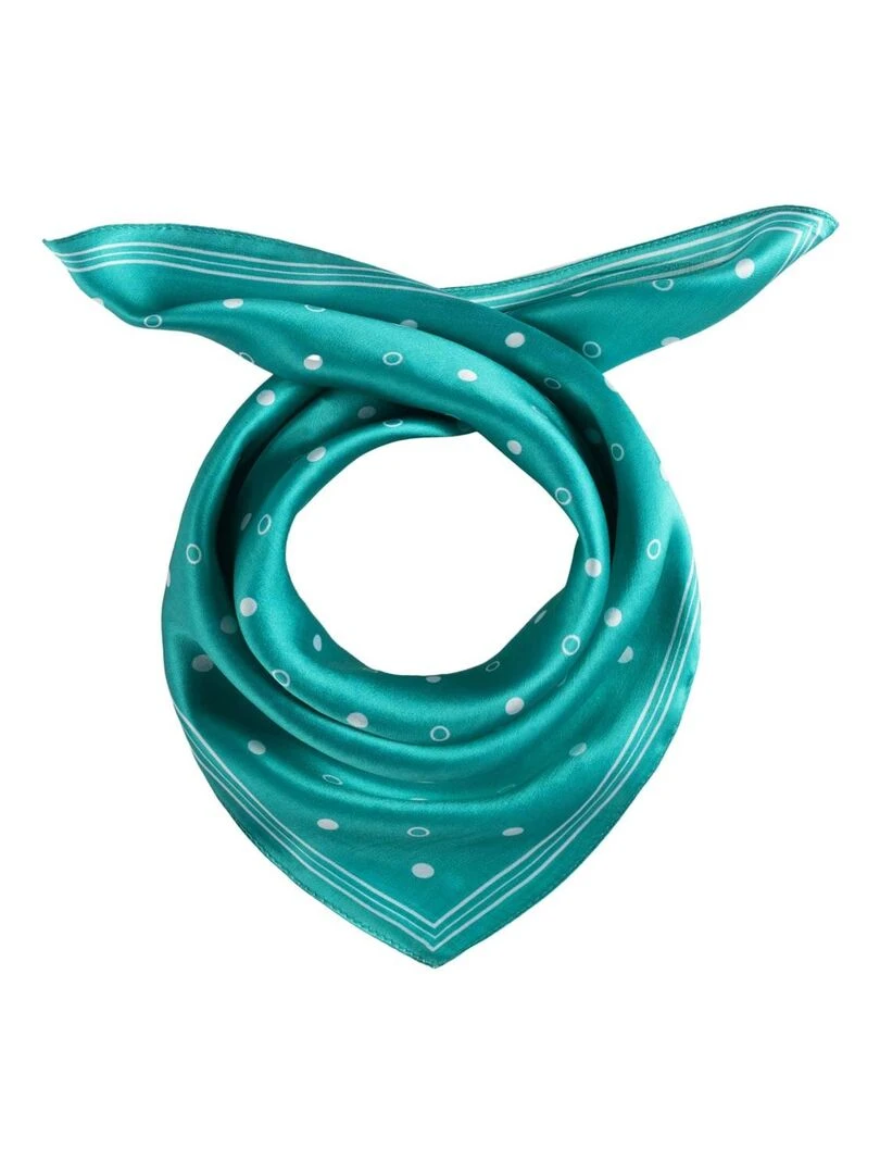 Carré de soie Piccolo Spezia Vert jade