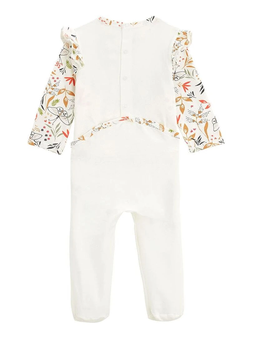 Pyjama bébé Toscane Ecru