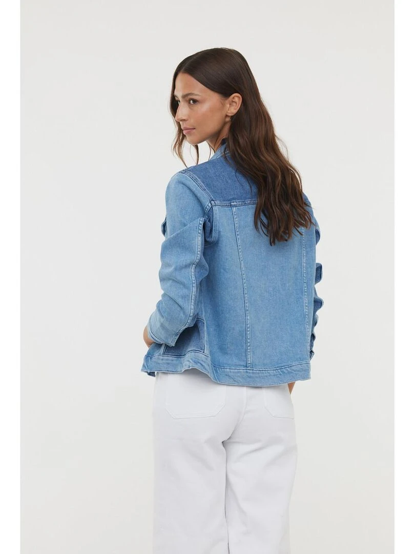 Lee Cooper   Veste manches longues coton regular FOLLA   Bleu
