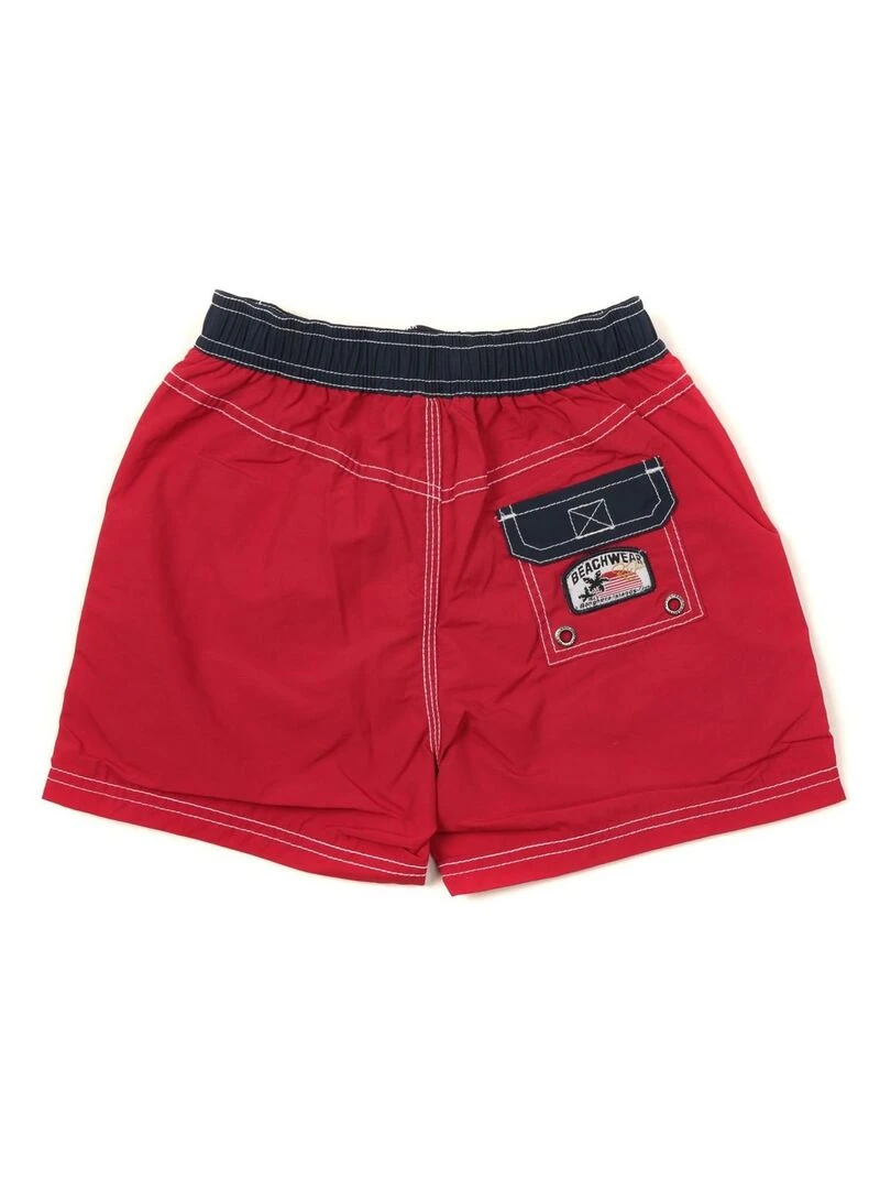 SHORT DE BAIN GOURME BOY Rouge