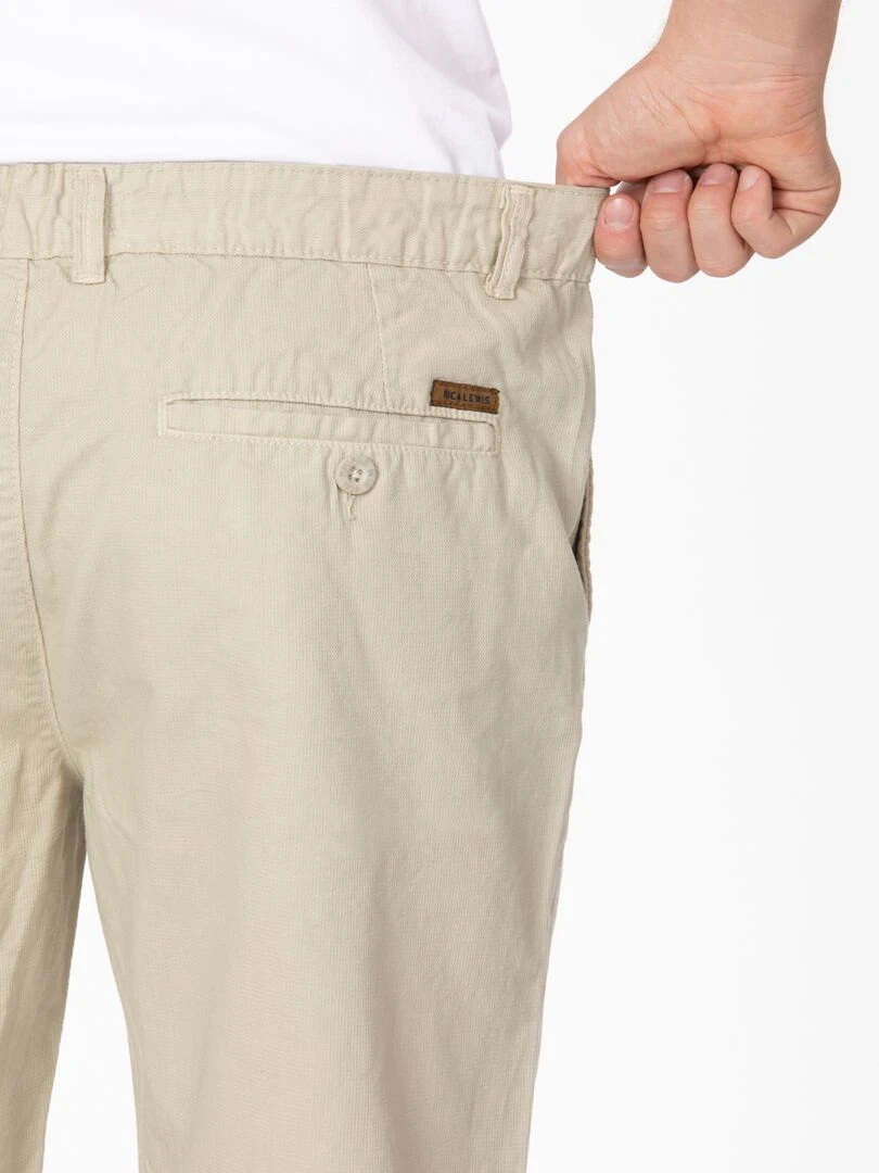 Bermuda taille semi élastiquée ANDIE 'Rica Lewis' Beige