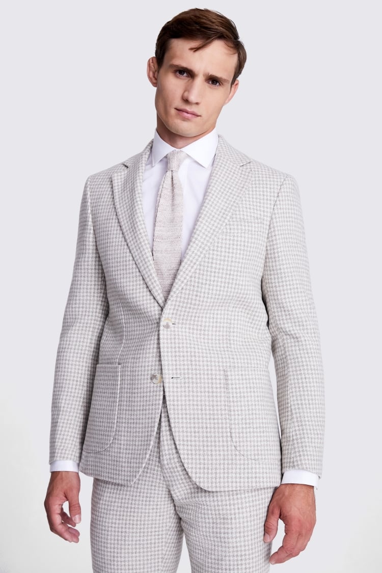 Ted Baker Tailored Fit Navy Check Jacket    Buy Online at Moss