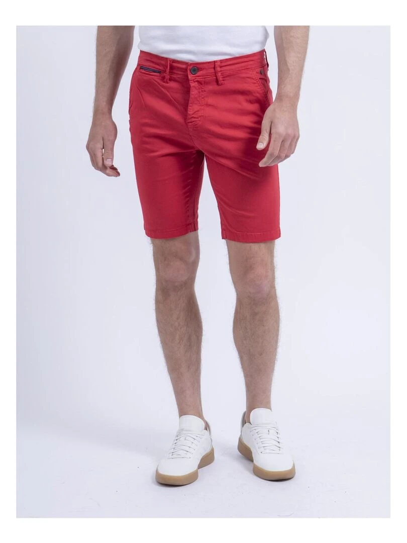 Bermuda chino BERKLARO Rouge
