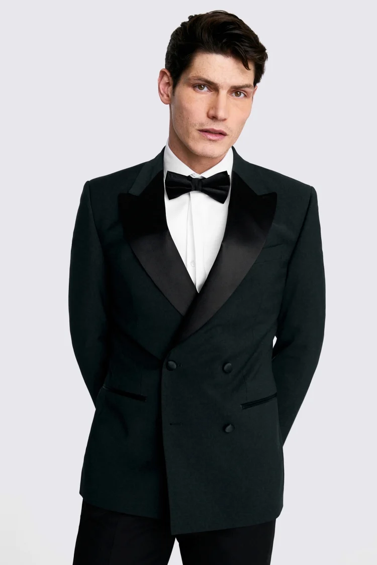 Ted Baker Tailored Fit Black Notch Lapel Tuxedo Jacket    Buy Online at Moss