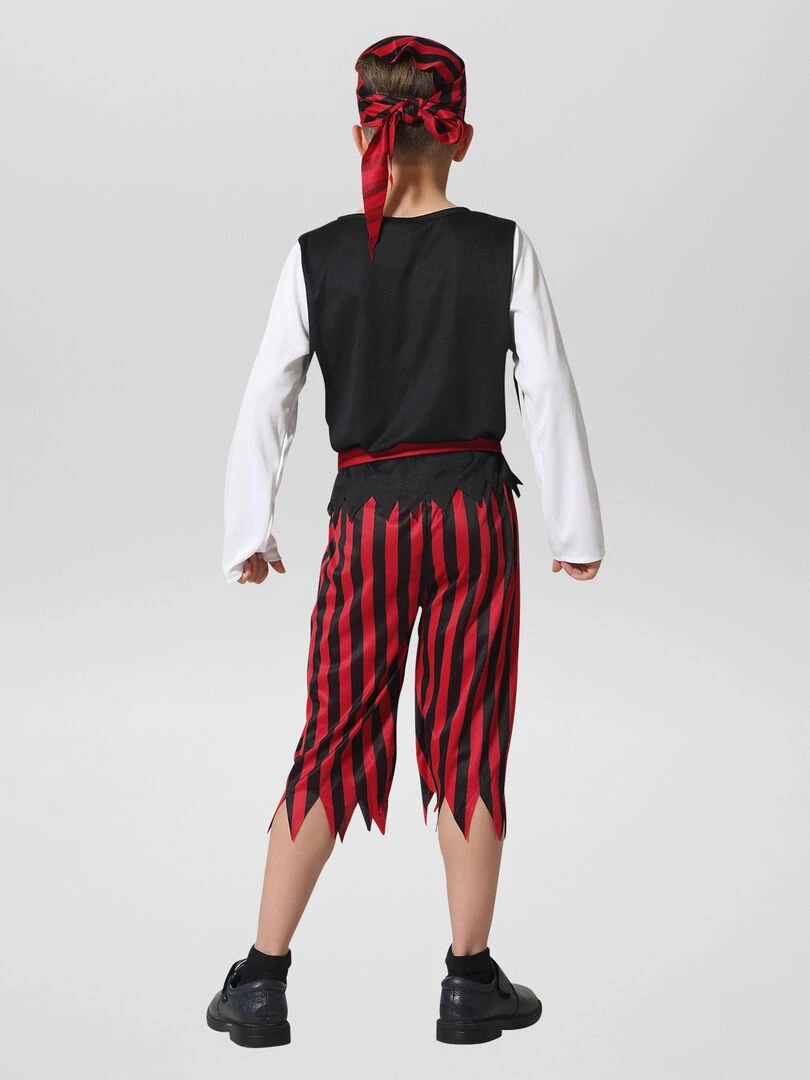 Déguisement 'Pirate'   3 pièces   Noir