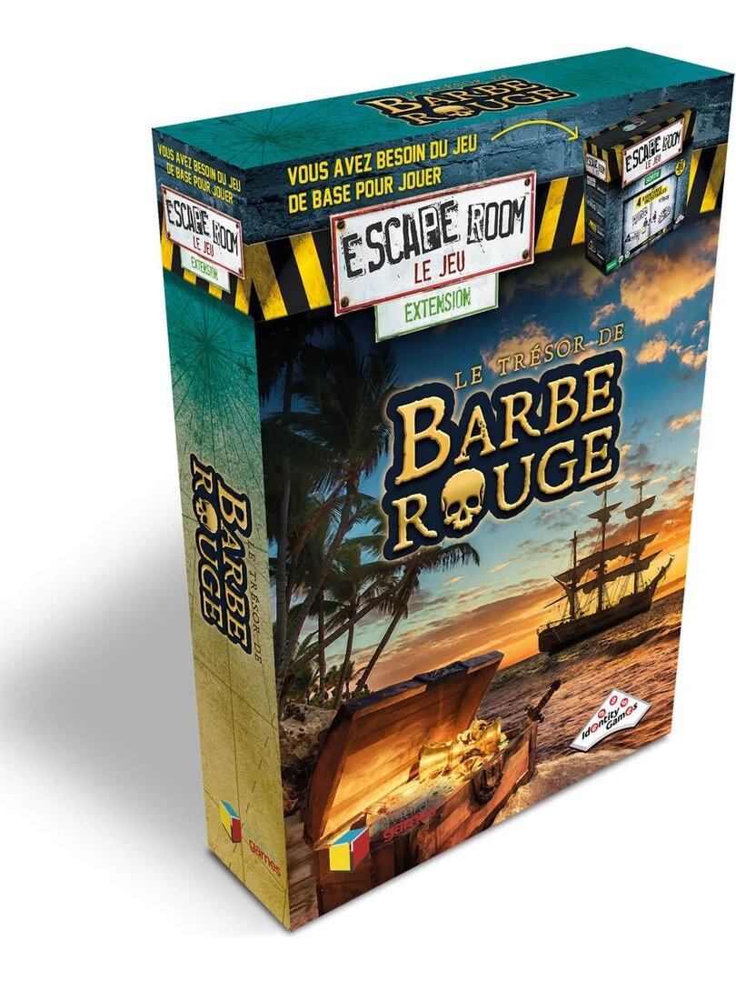 Escape Room Le jeu : Extension : Le trésor de Barbe Rouge N/A