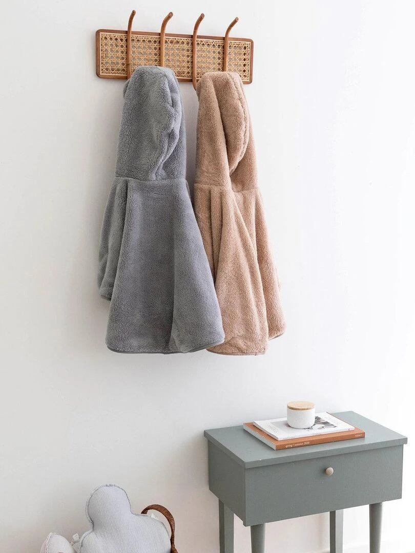 Bemini Poncho de voyage Softy et jersey   Gris