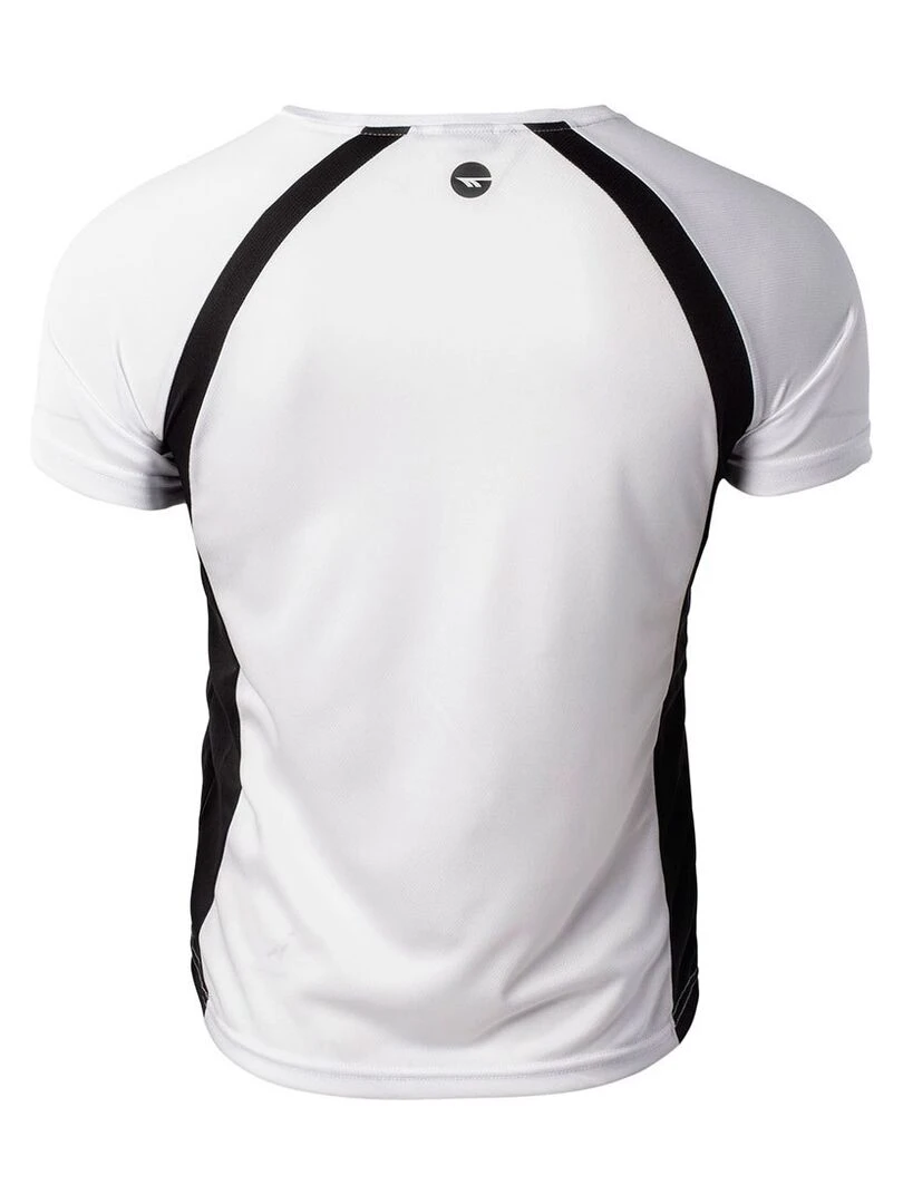 Hi Tec   T shirt MAVEN   Blanc Noir