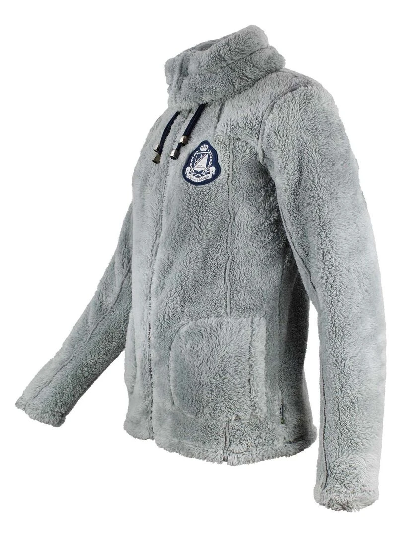 Blouson polaire femme ASANA   Gris