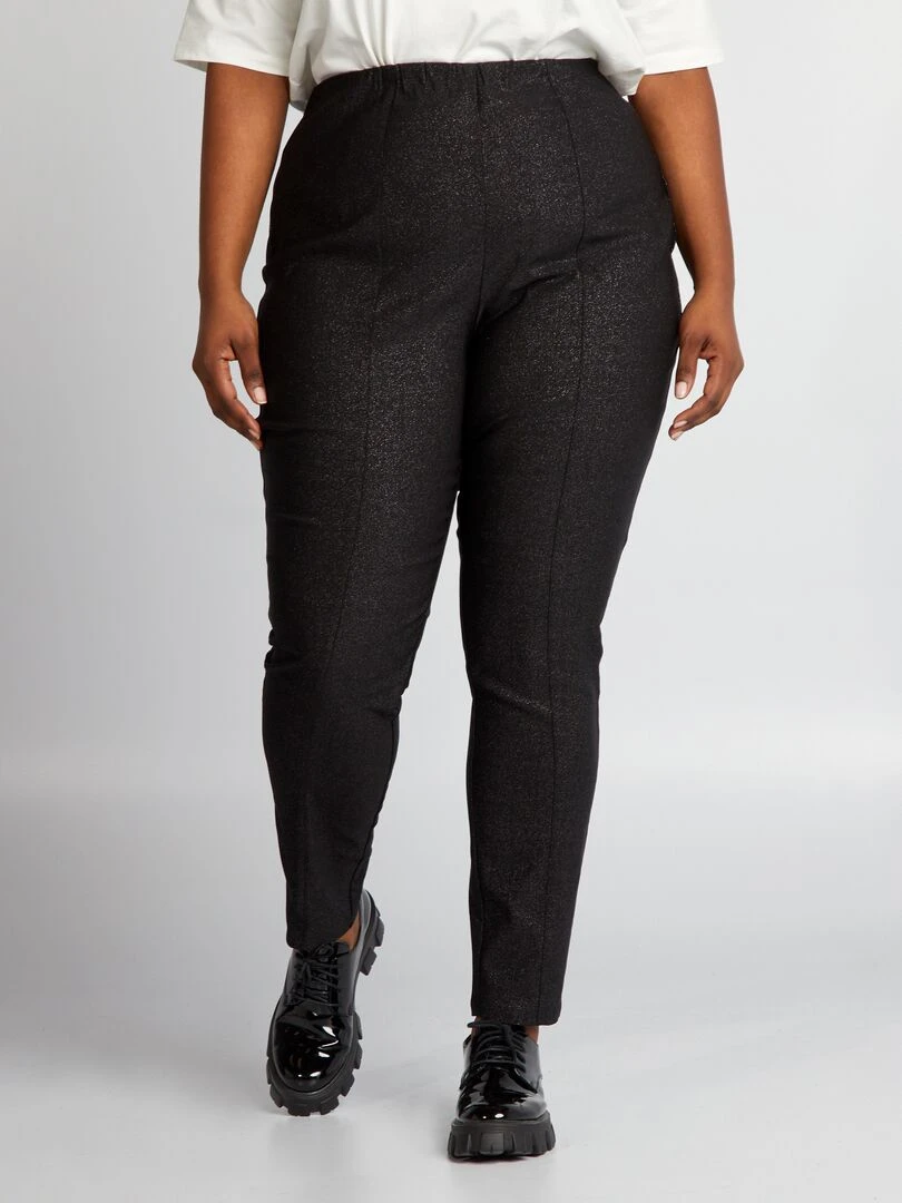 Pantalon pailleté noir