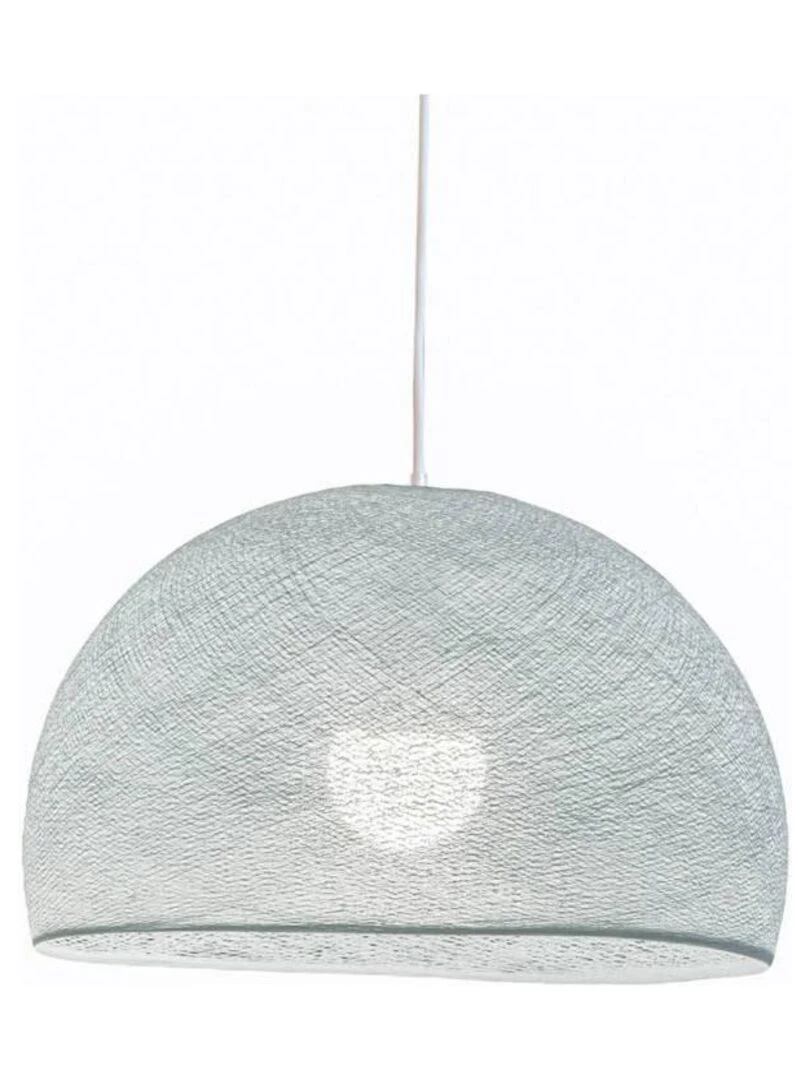 Abat jour coupole azur 50 et sa suspension simple Gris