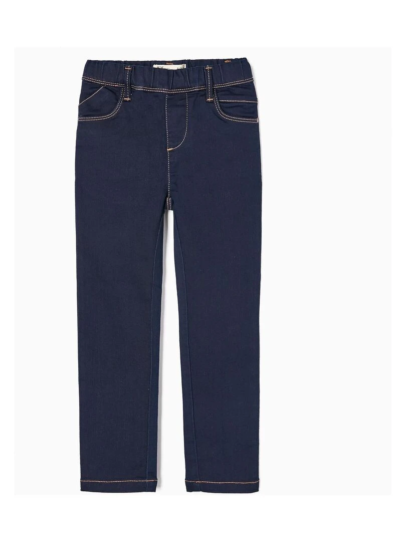Jegging en Coton Fille READY PLAYER Bleu foncé