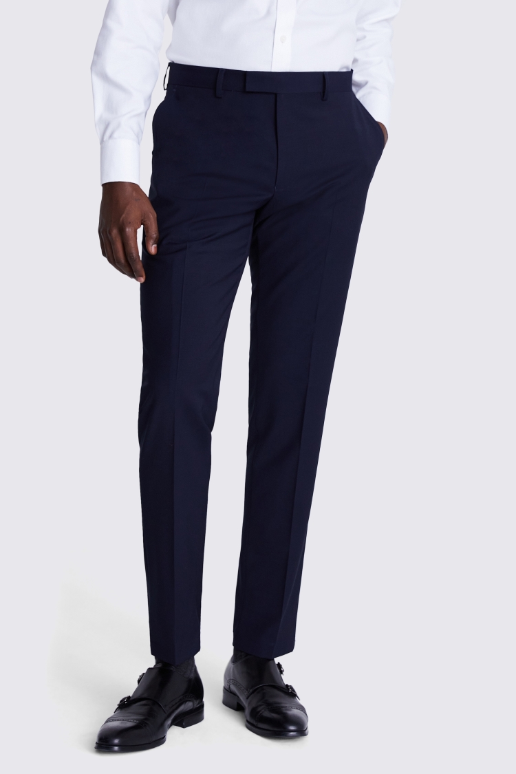Slim Fit Navy Black Check Jacket   Buy Online at Moss