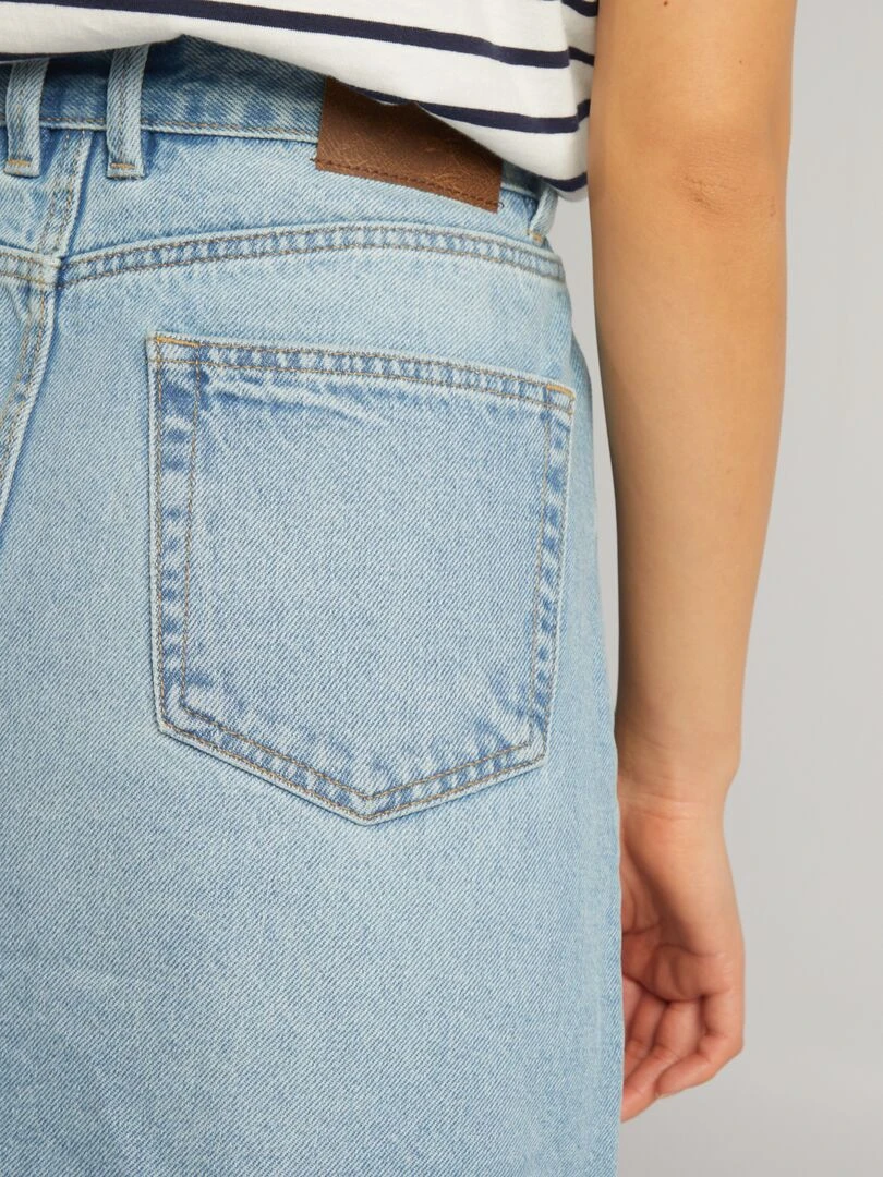 Jupe courte en denim   Double stone
