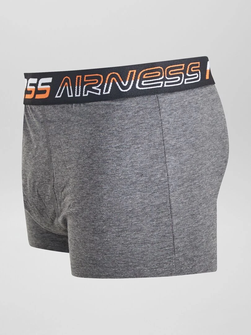 Lot de 3 boxers unis 'Airness'   Orange