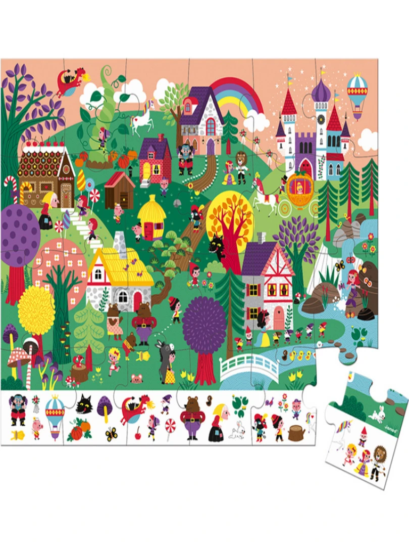Puzzle D'observation Les Contes (24 Pièces) N/A