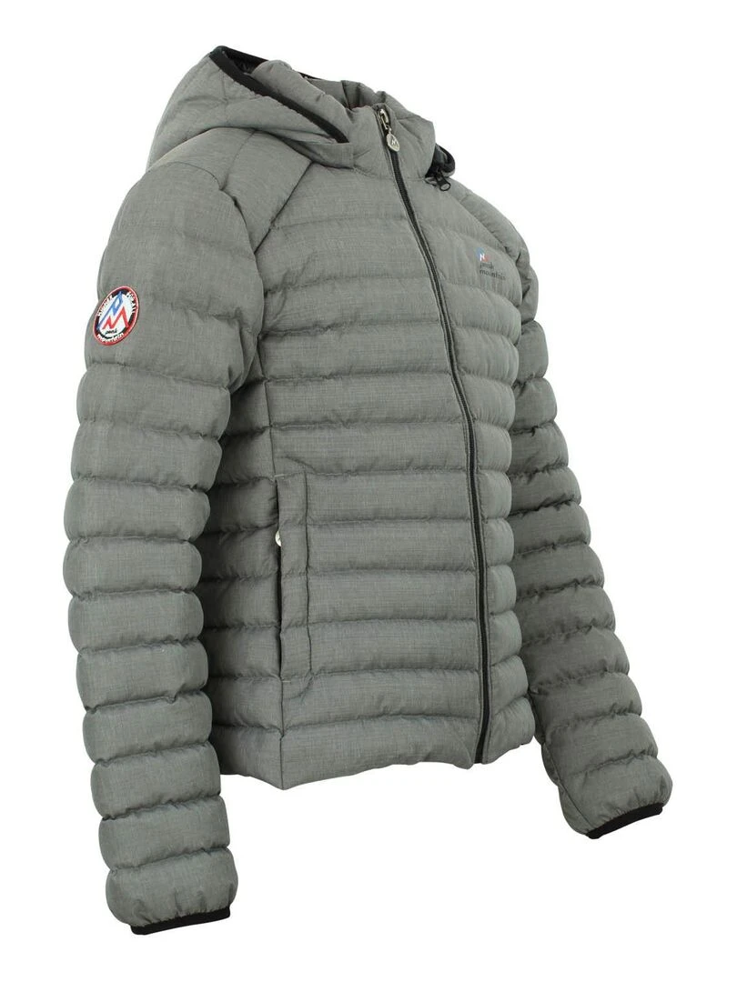 Doudoune de ski fille GACENZA   PEAK MOUNTAIN   Gris