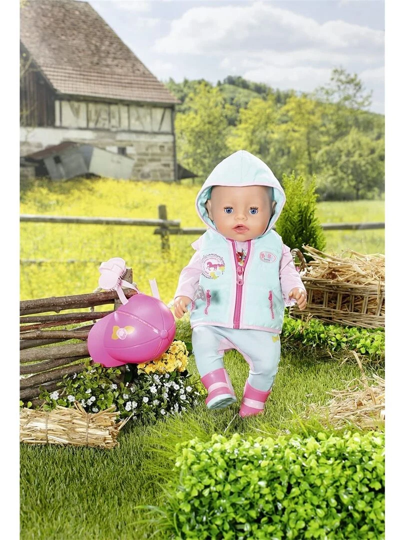 Baby born Deluxe Ensemble d'équitation   N/A