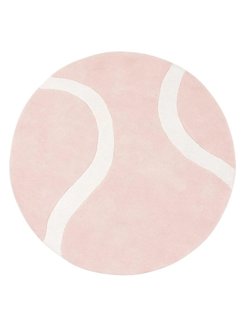 Tapis Coton Tennis Ball par Lilipinso Lilipinso Rose