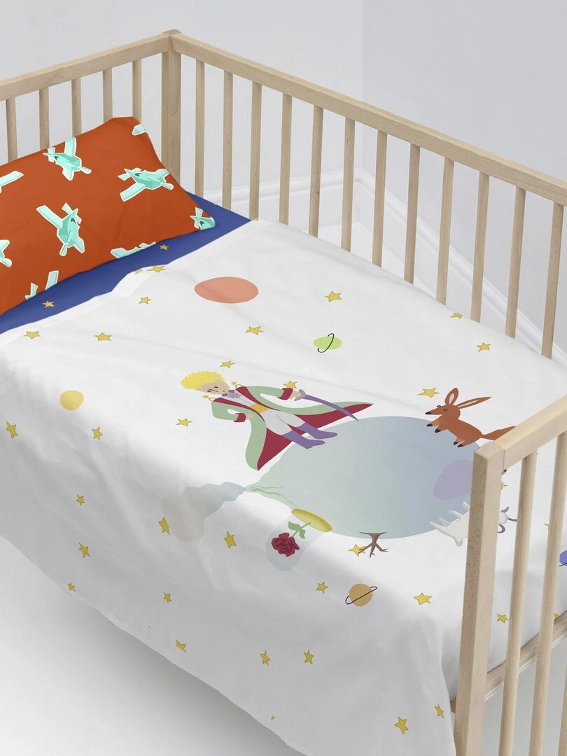 Parure de lit 2 pièces Le petit prince Berceau "Happyfriday" Multicolore