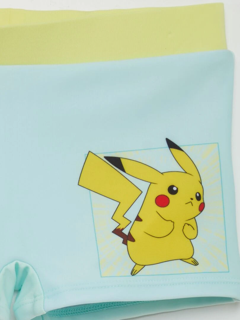 Boxer de bain 'Pikachu'   Bleu