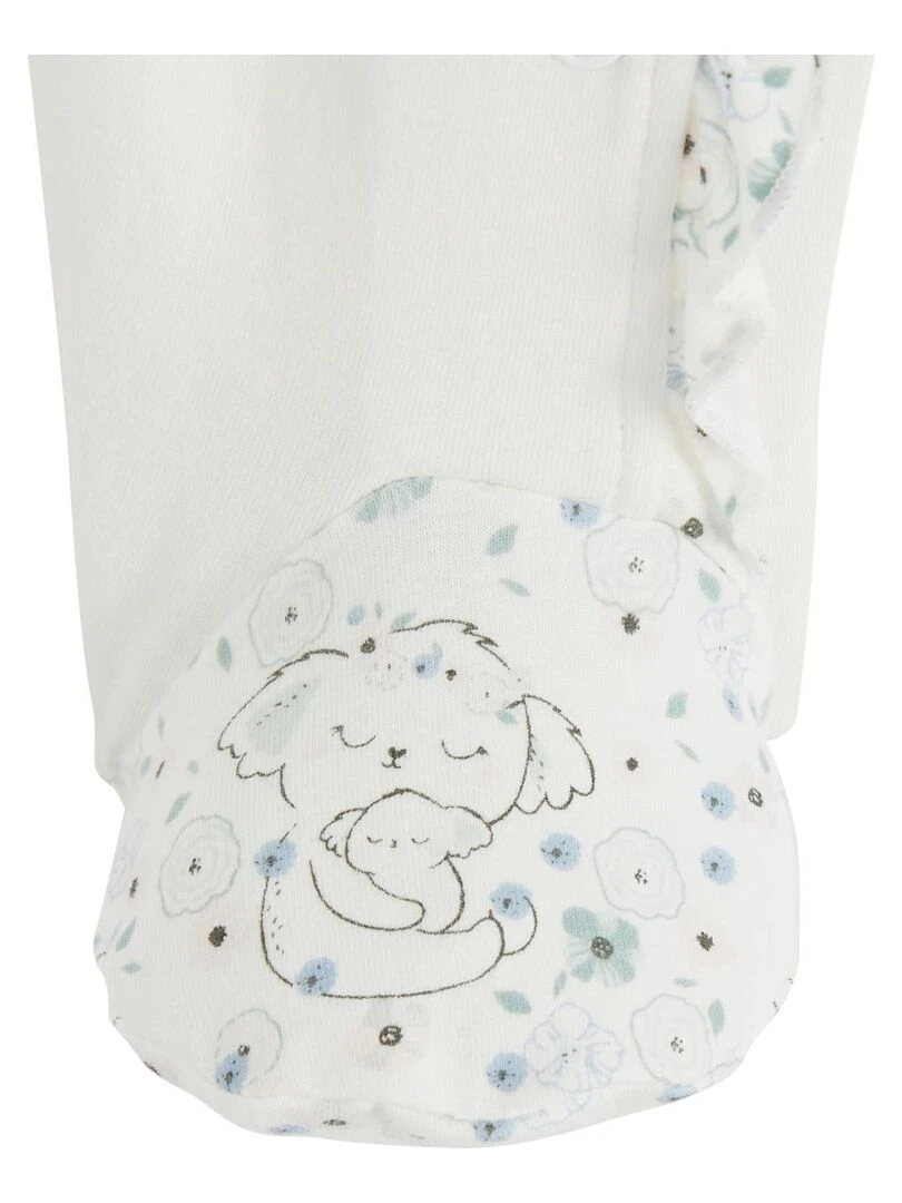 Pyjama bébé ouverture pressionnée Mini Koala   Ecru