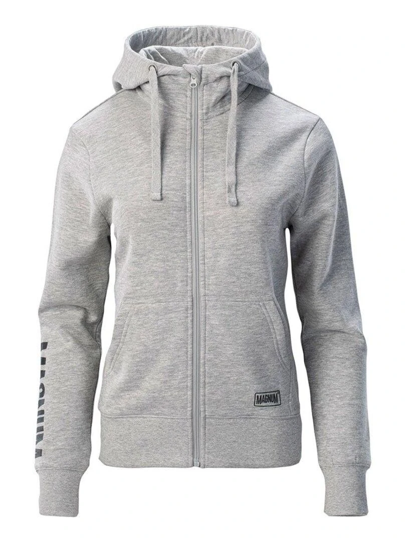 Magnum Veste à capuche LEPUS Noir Gris clair