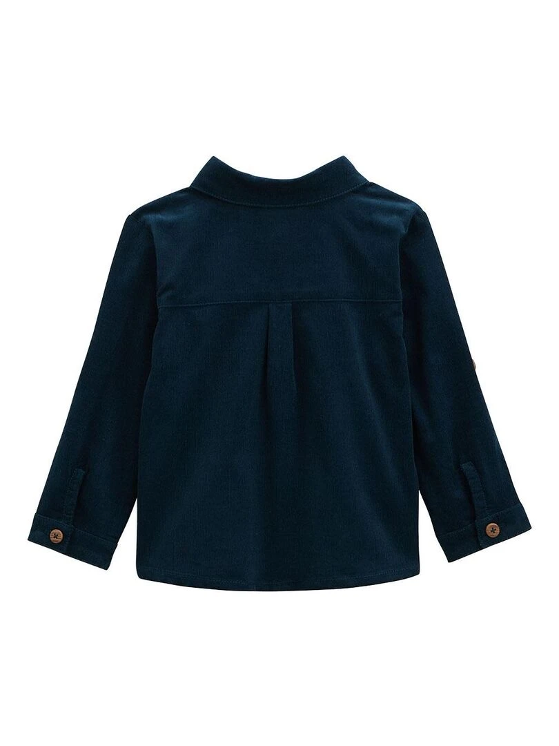 Ensemble bébé chemise et pantalon avec noeud papillon Magic   Bleu