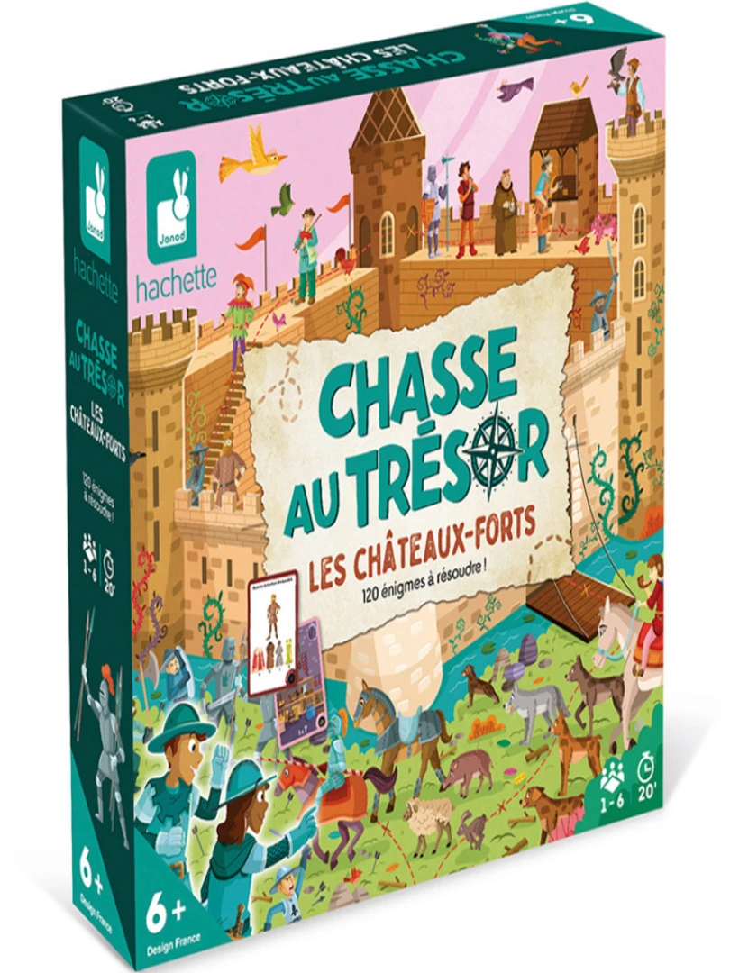 Jeu de société Chasse au trésor : les châteaux forts   N/A
