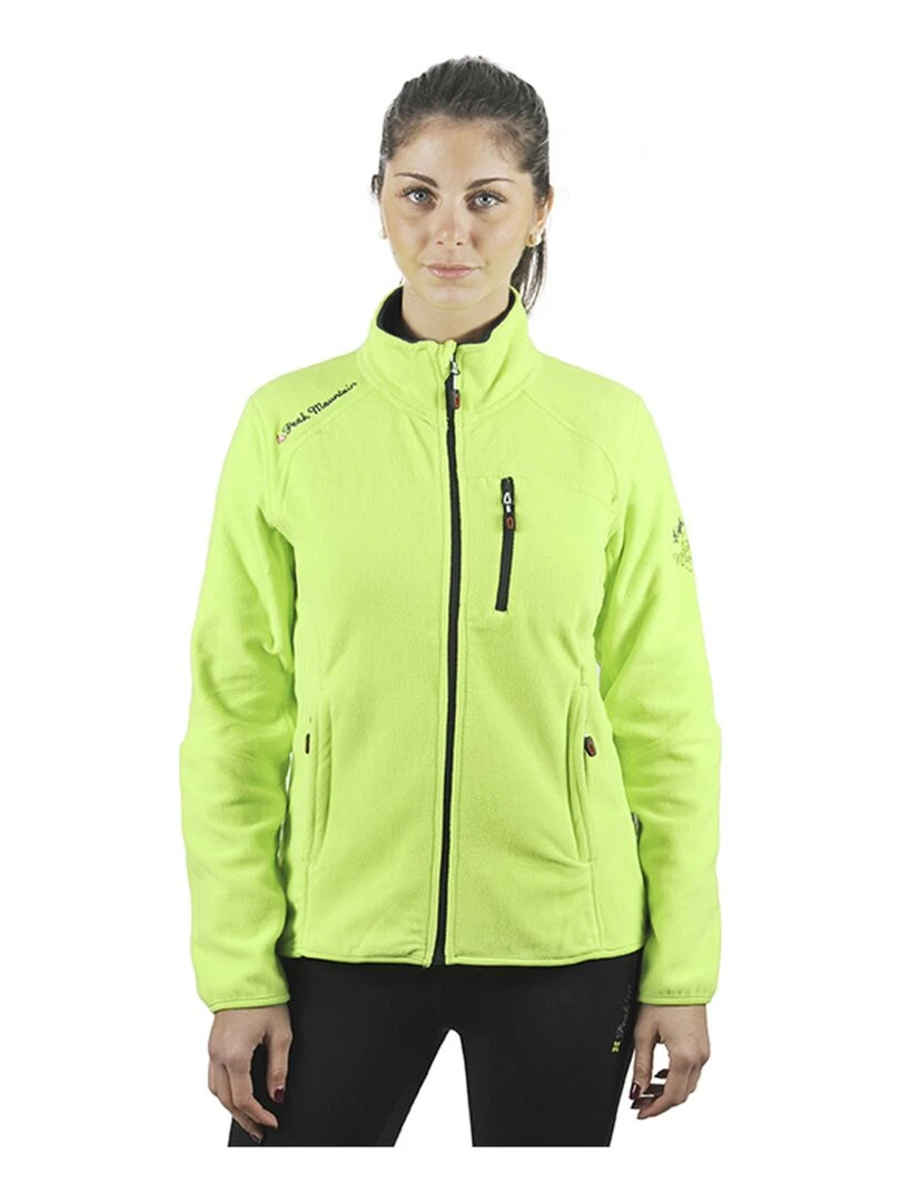 Blouson polaire femme ACALON Vert anis