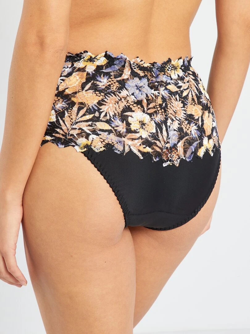Culotte en dentelle Arum 'Sans Complexe'   Noir