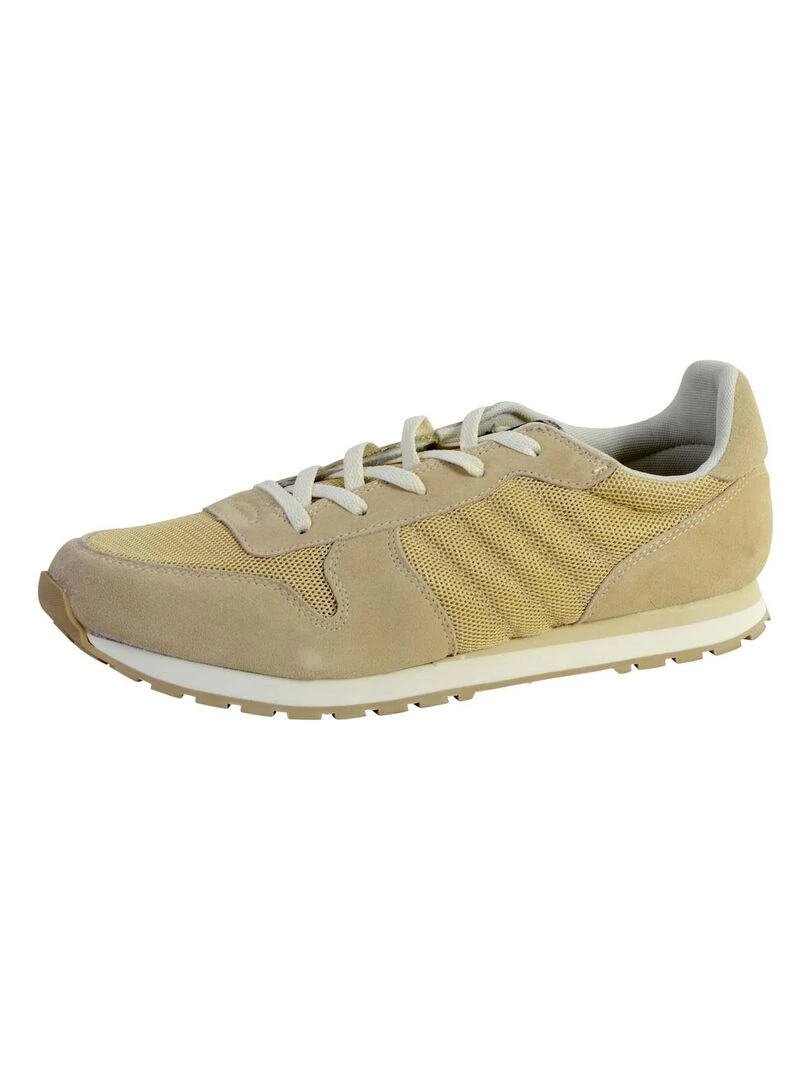 Basket Bensimon Running Beige