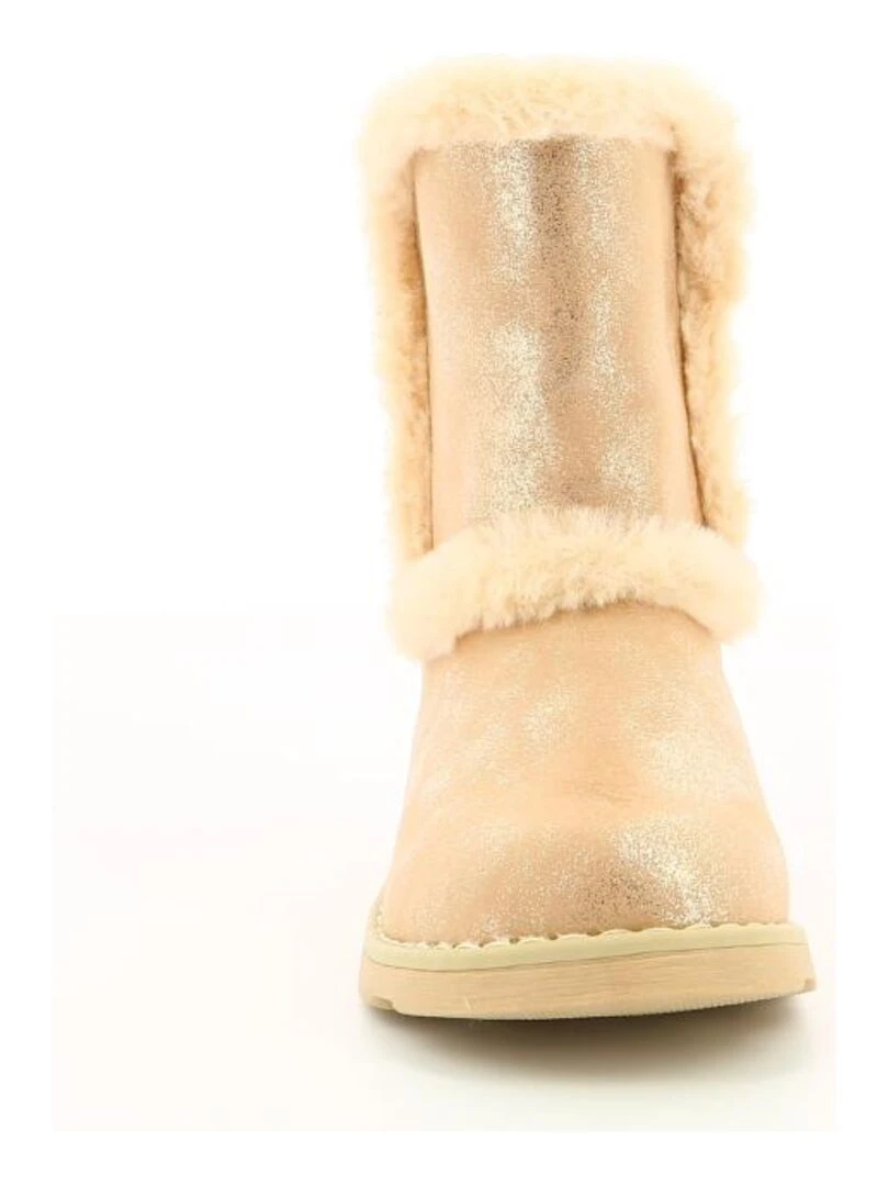 Boots Synthetique Aldoux   Rose