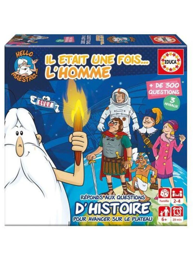 Mini Jeu Il était une fois l'homme "Histoire" Educa N/A