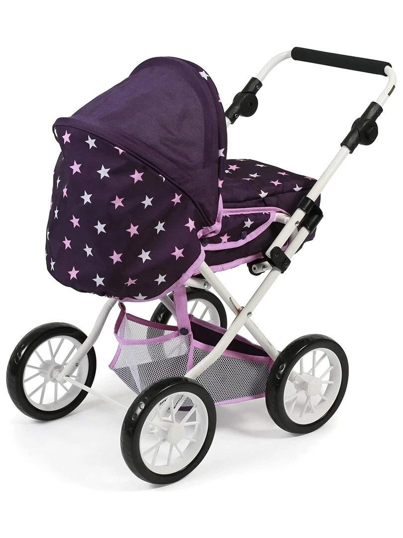 Poussette combinée Leni Étoiles Violet   N/A