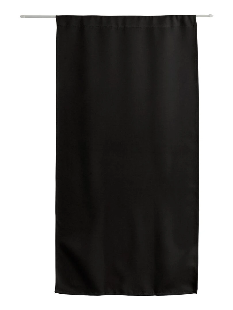 Rideau de porte occultant Noir