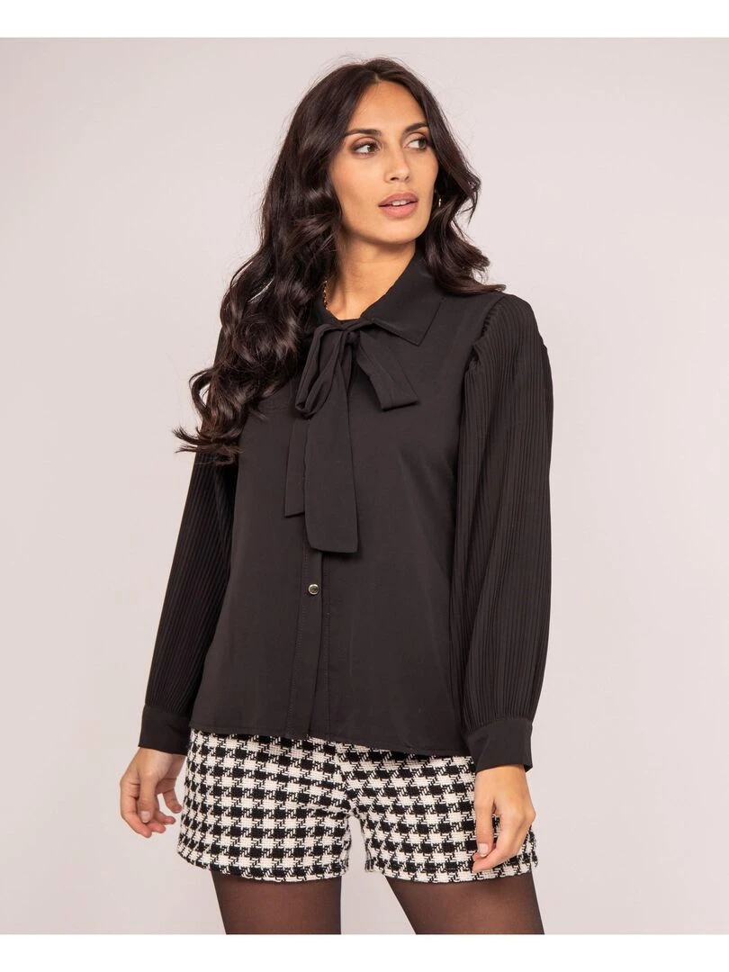 Chemise fluide ORFEO Noir