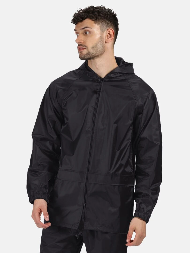 Regatta Stormbreak   Veste imperméable à capuche   Noir