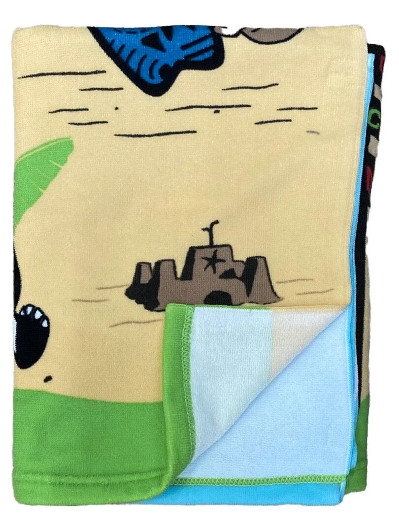 Serviette de plage microfibre Colonia 70x140 250 g/m² Multicolore