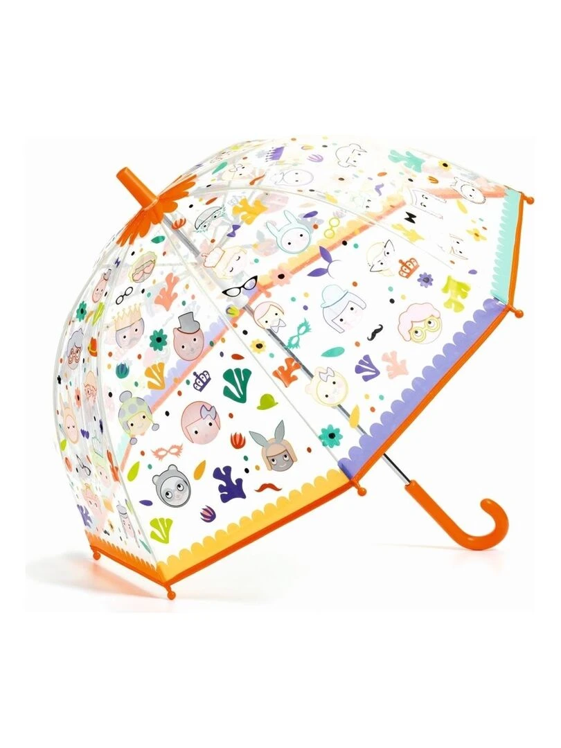 Parapluie magique Visages Transparent