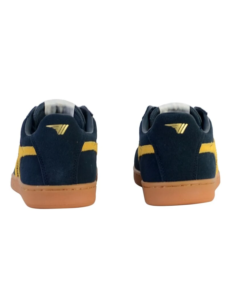 Basket à lacet Gola Equipe Suede   Bleu marine