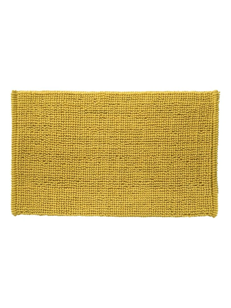 Guy Levasseur Tapis de bain en polycoton uni Jaune