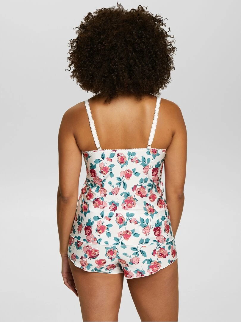 Short de pyjama 'Sans complexe'   Blanc