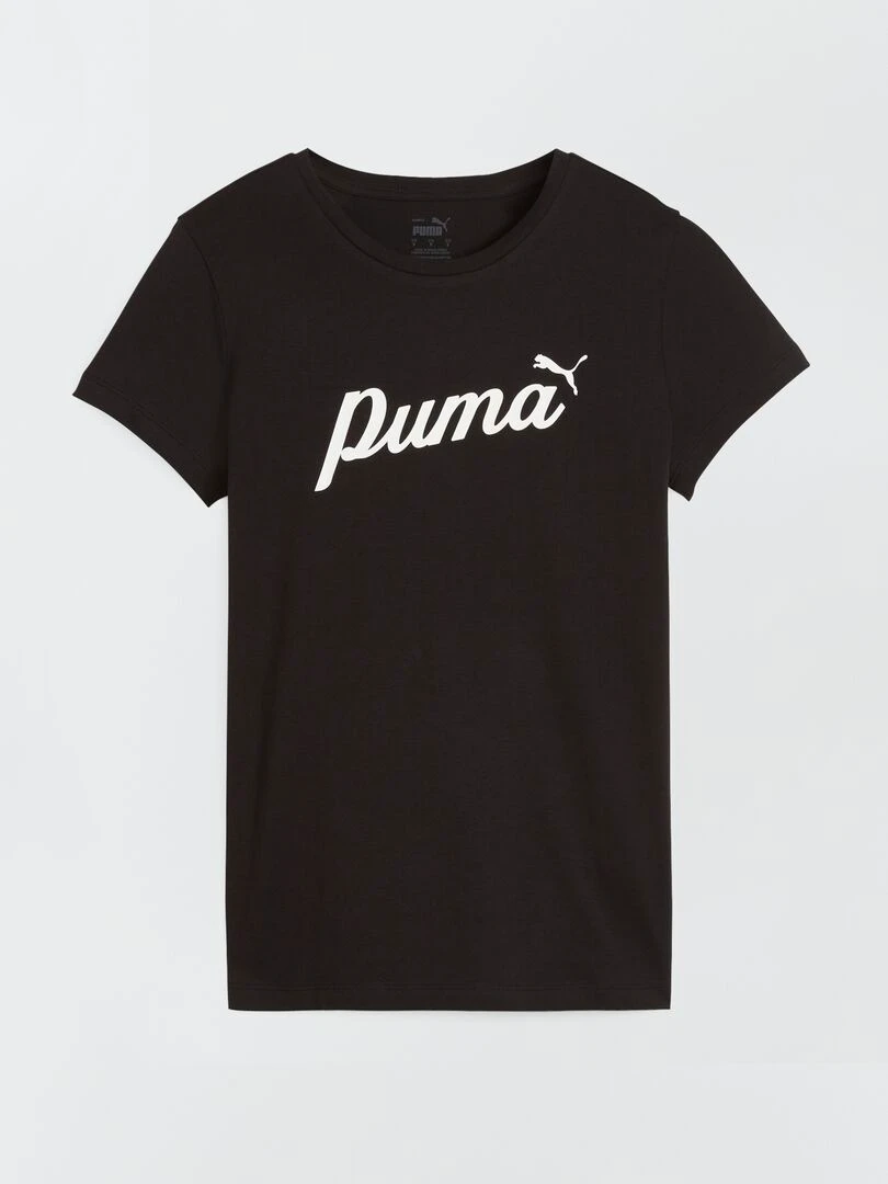 T shirt simple 'Puma' Noir